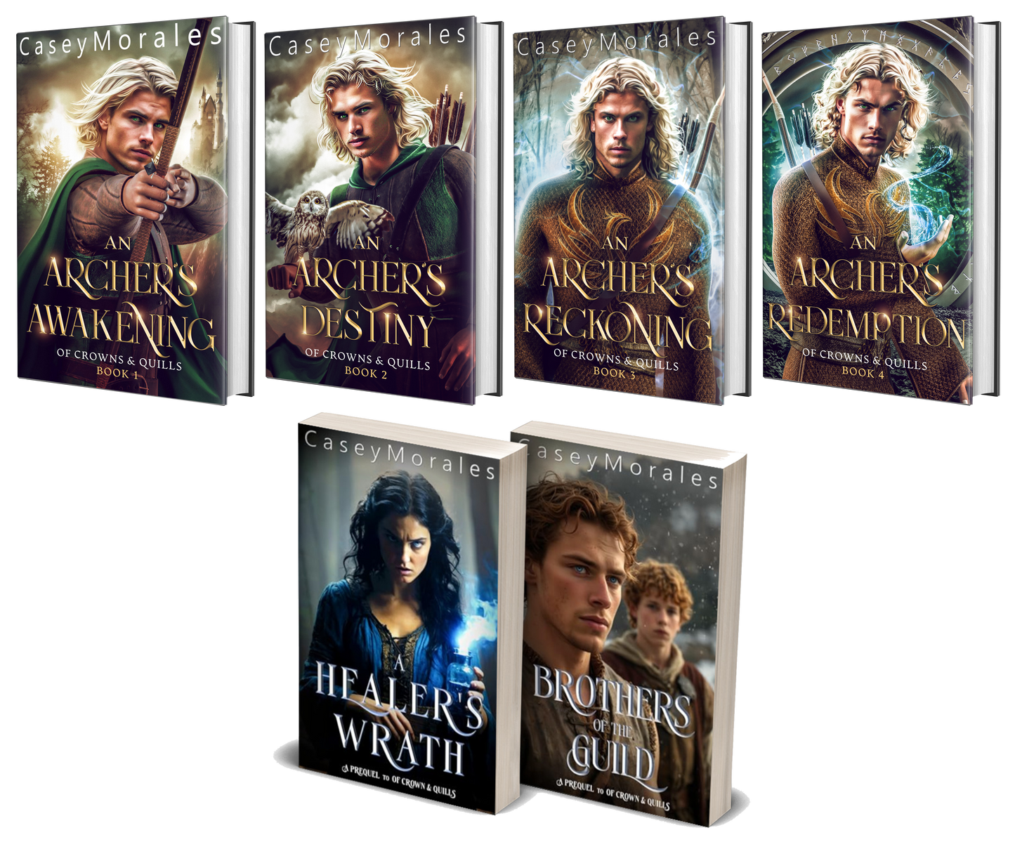 Of Crowns & Quills Complete Series Paperback Bundle