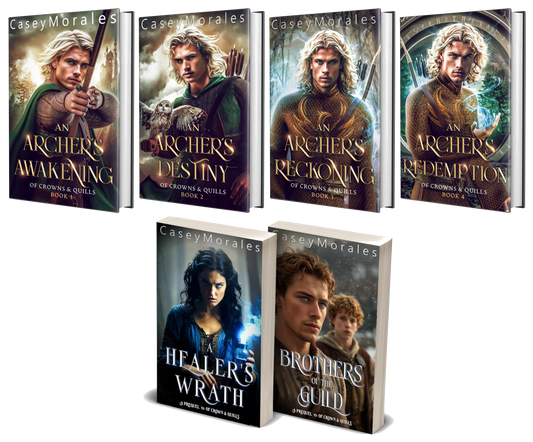 Of Crowns & Quills Complete Series Paperback Bundle