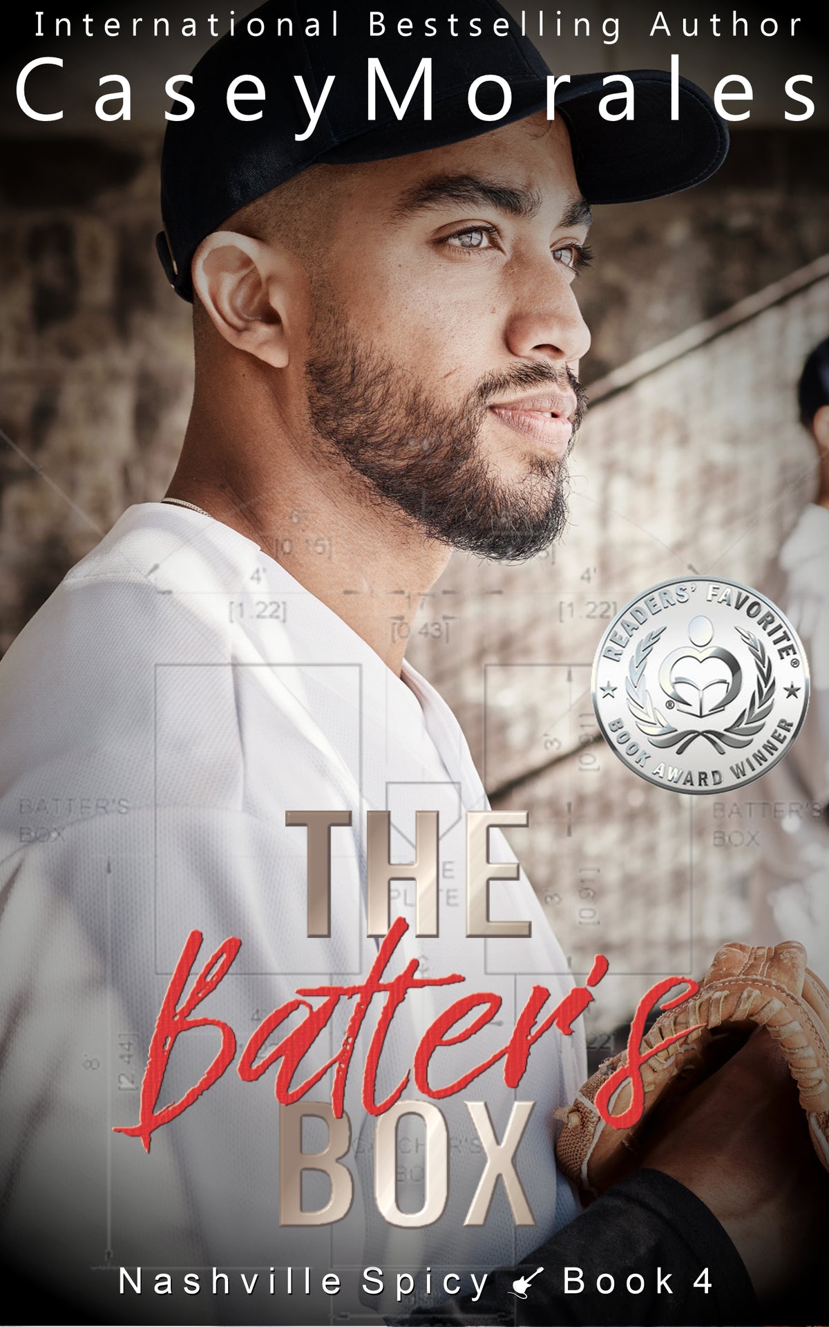 The Batter's Box by Casey Morales, signed paperback, Nashville Spicy Book 4, OwnVoices MM sports romance