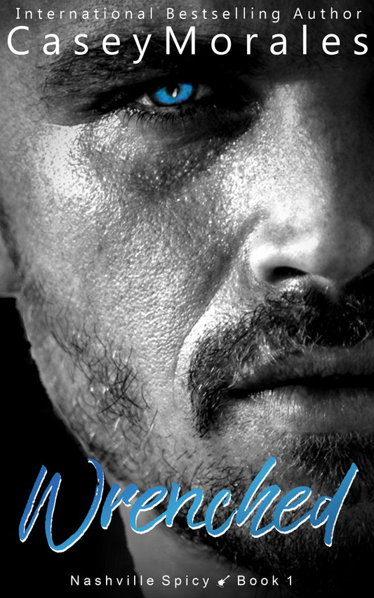 Wrenched by Casey Morales, signed paperback, Nashville Spicy Book 2, OwnVoices MM romantic suspense