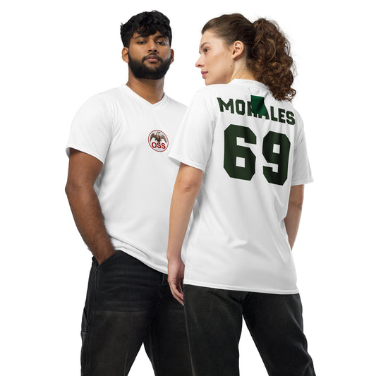 Recycled unisex sports jersey