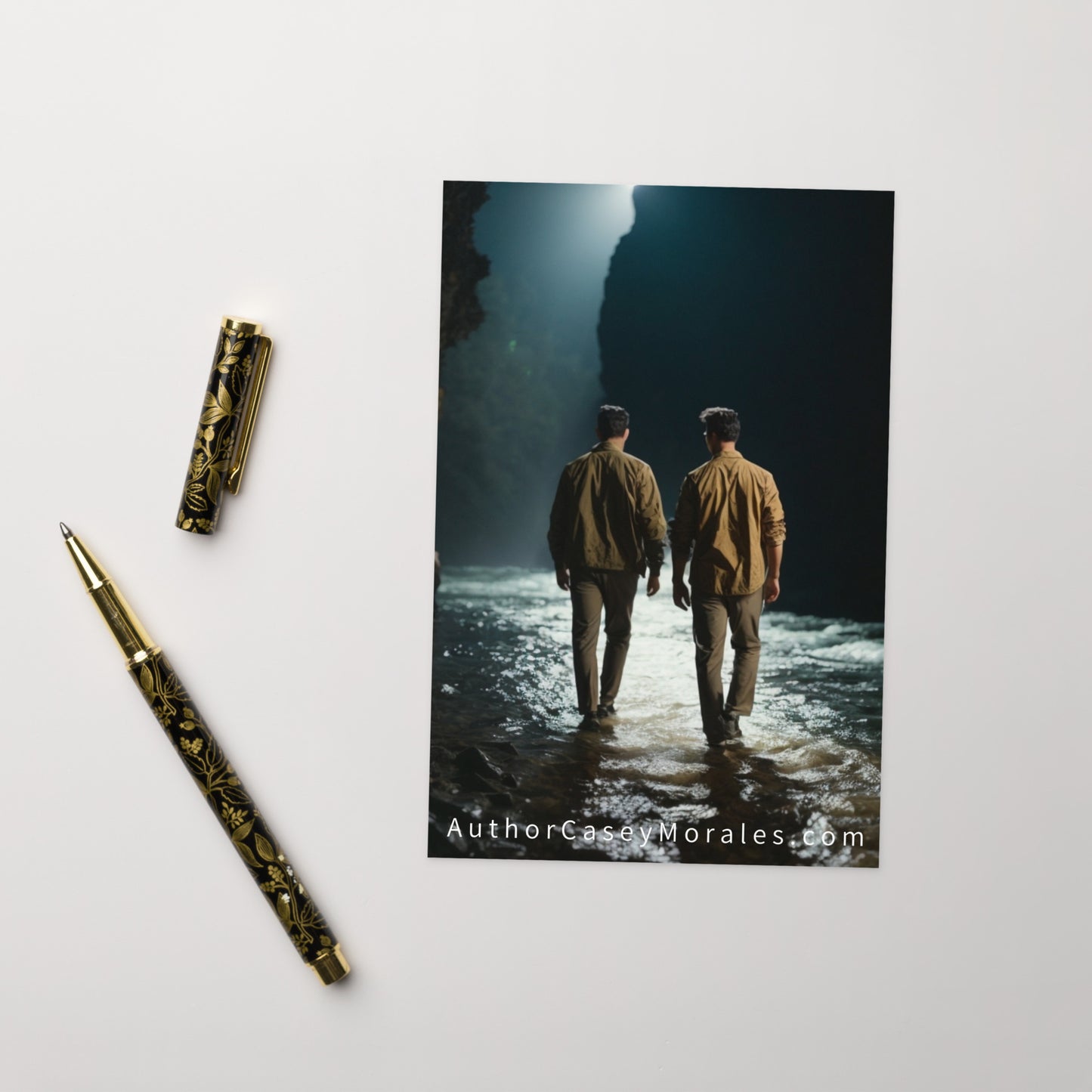 Greeting card: Will & Thomas 3 (Of Shadows & Secrets)