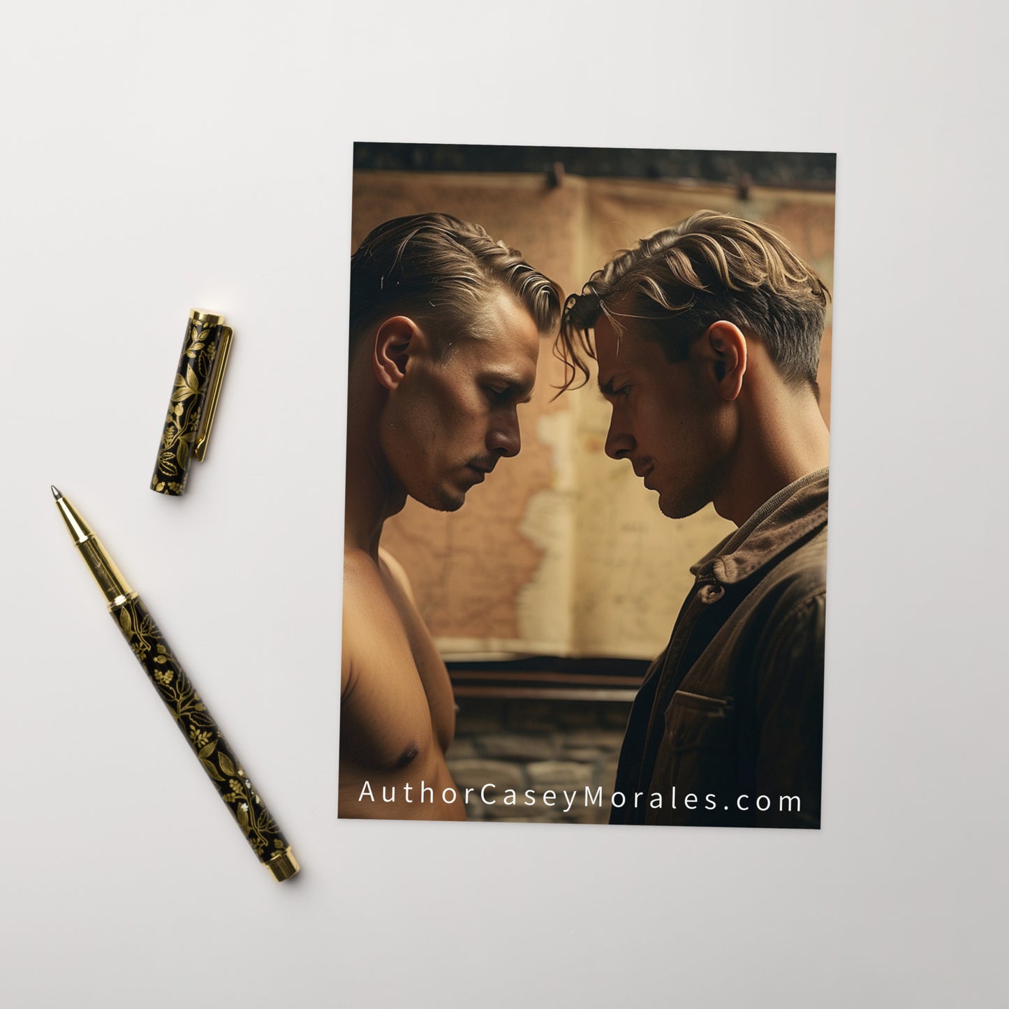 Greeting card: Will & Thomas 4 (Of Shadows & Secrets)