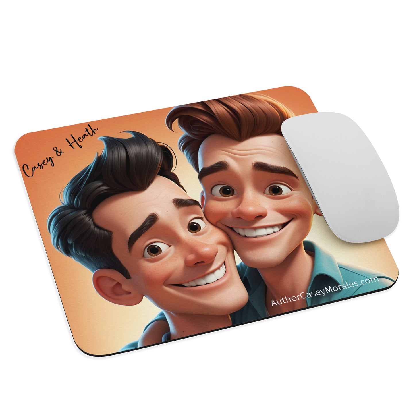 Mouse pad: Casey & Heath