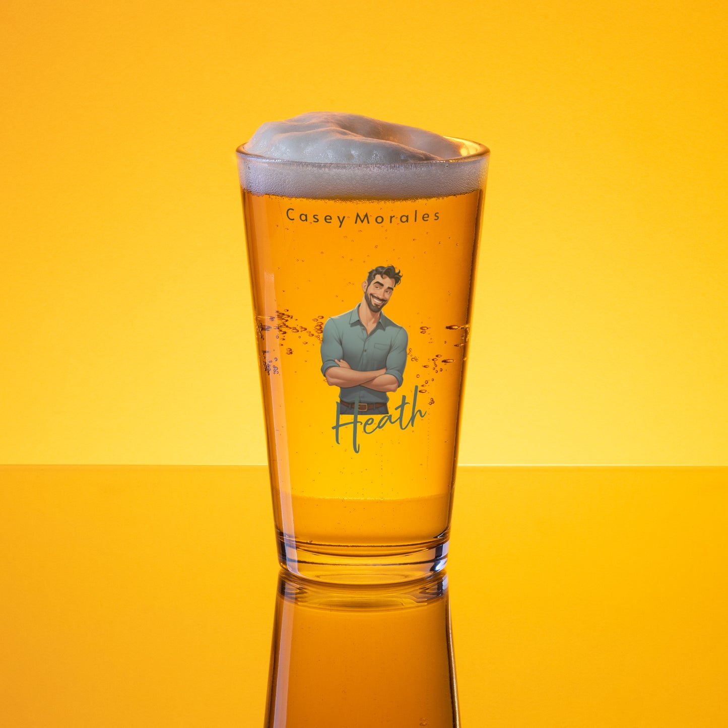 Shaker pint glass: Heath 1