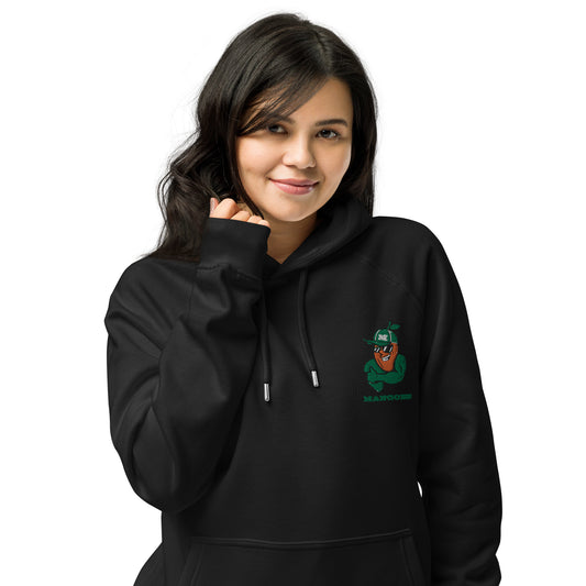 Women's eco raglan hoodie