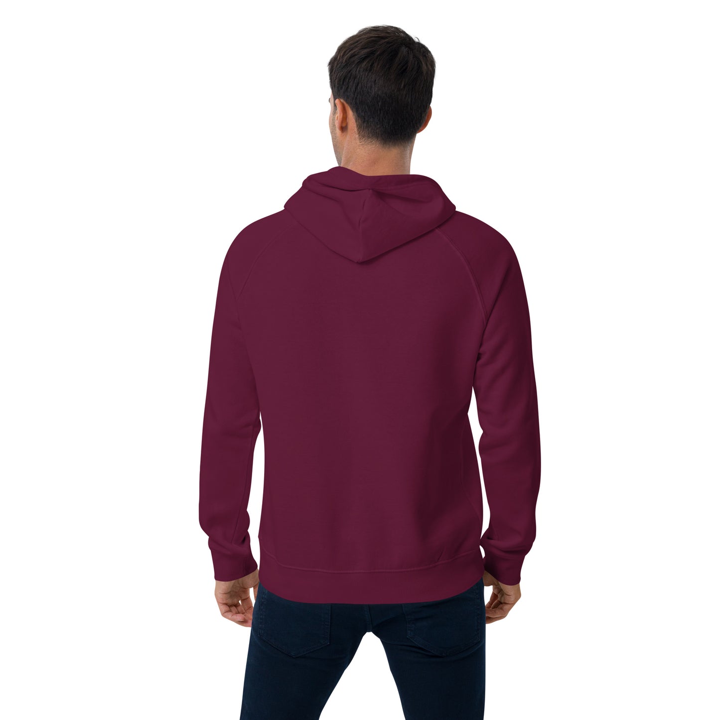 Men's eco raglan hoodie: Morales Mangoes