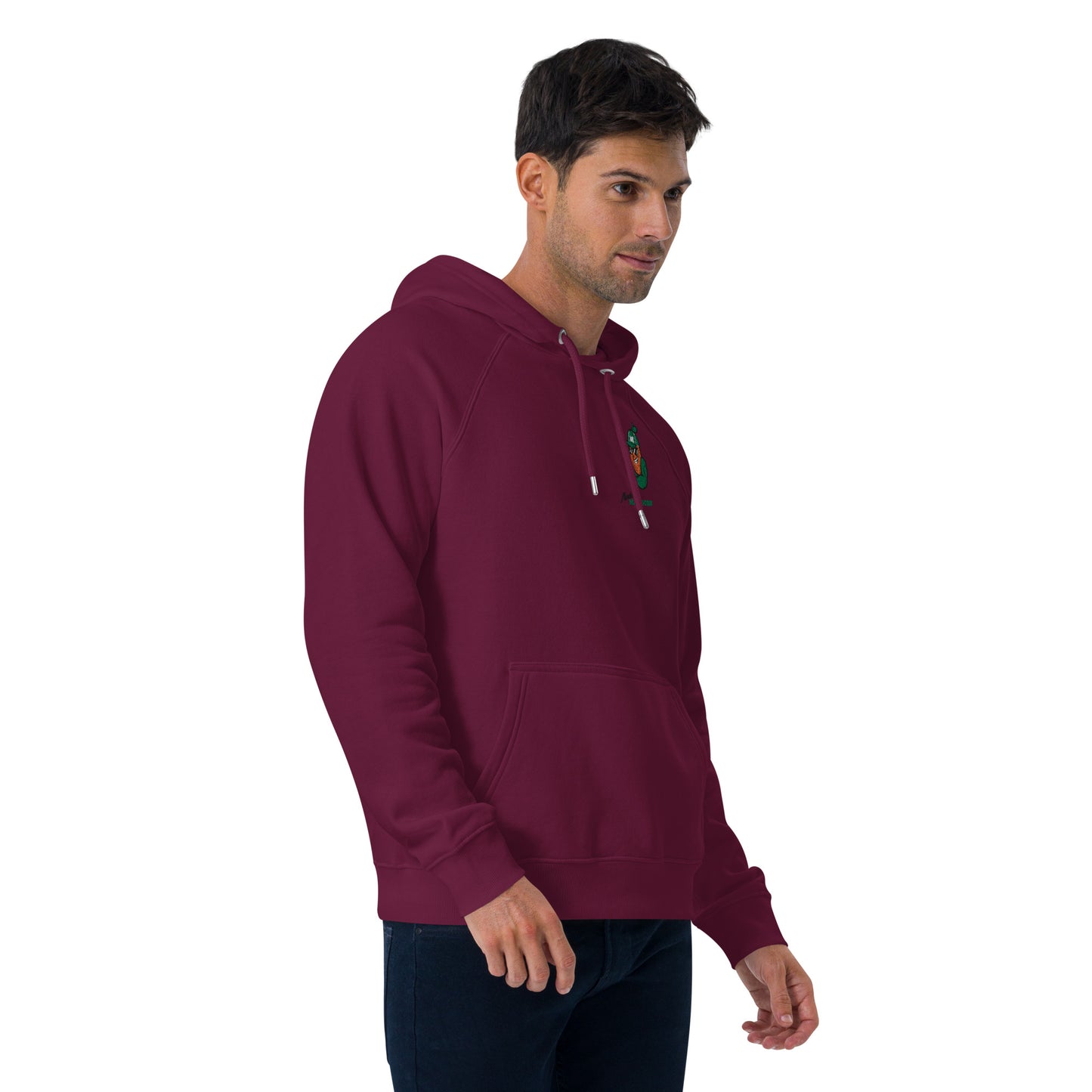 Men's eco raglan hoodie: Morales Mangoes