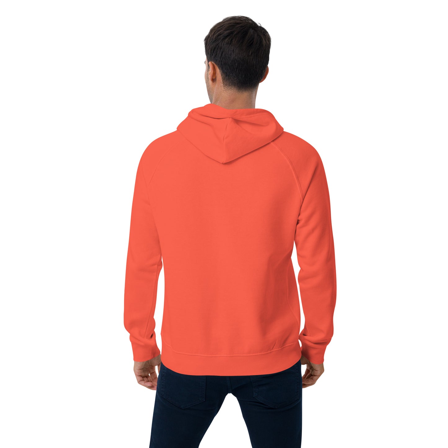 Men's eco raglan hoodie: Morales Mangoes