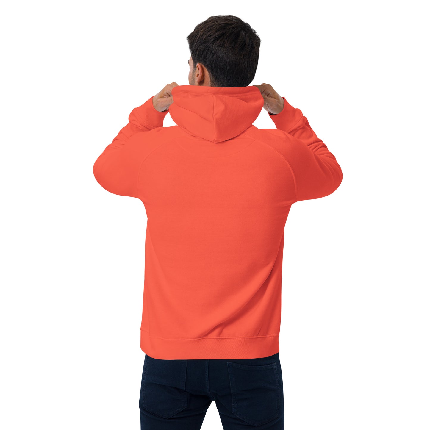 Men's eco raglan hoodie: Morales Mangoes