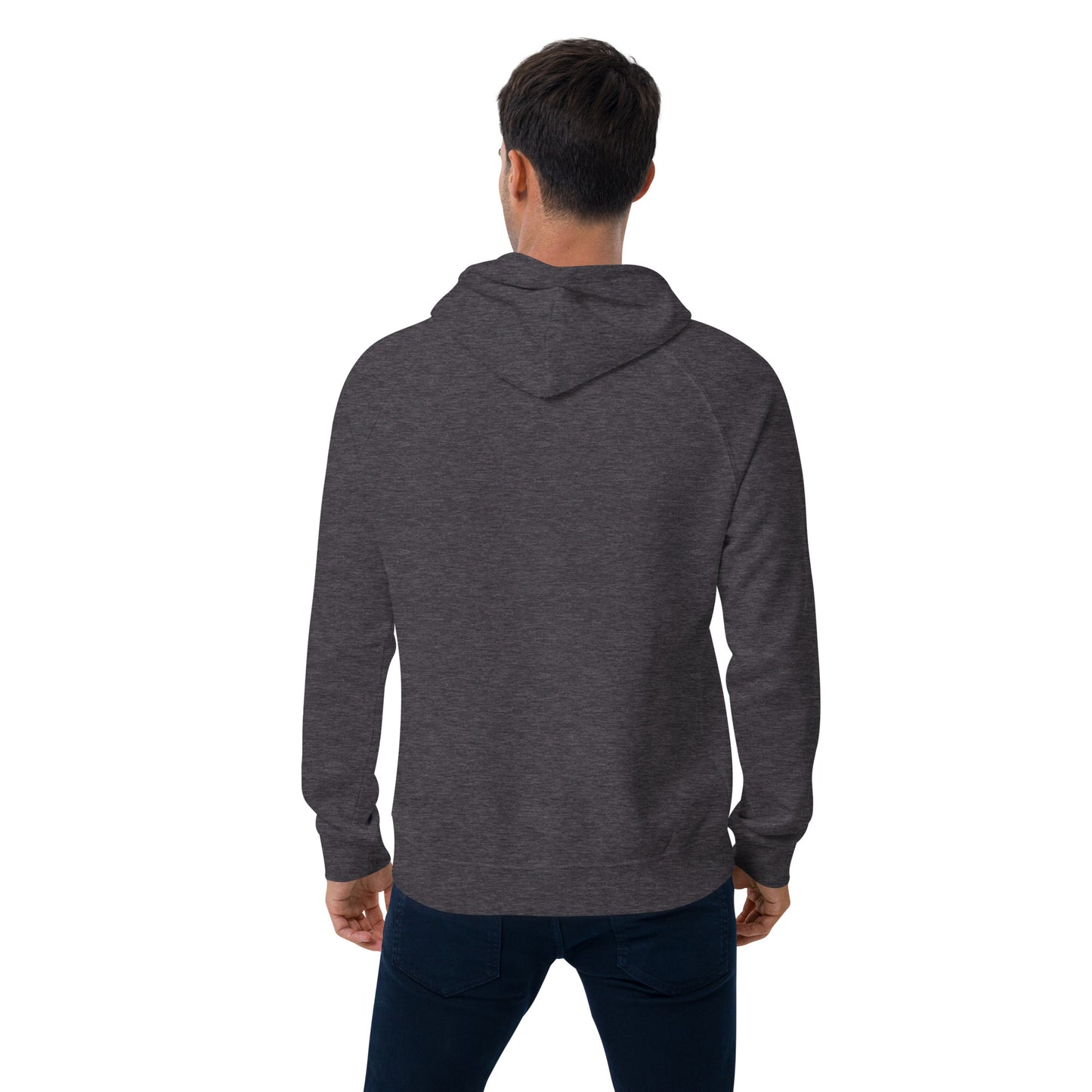 Men's eco raglan hoodie: Morales Mangoes