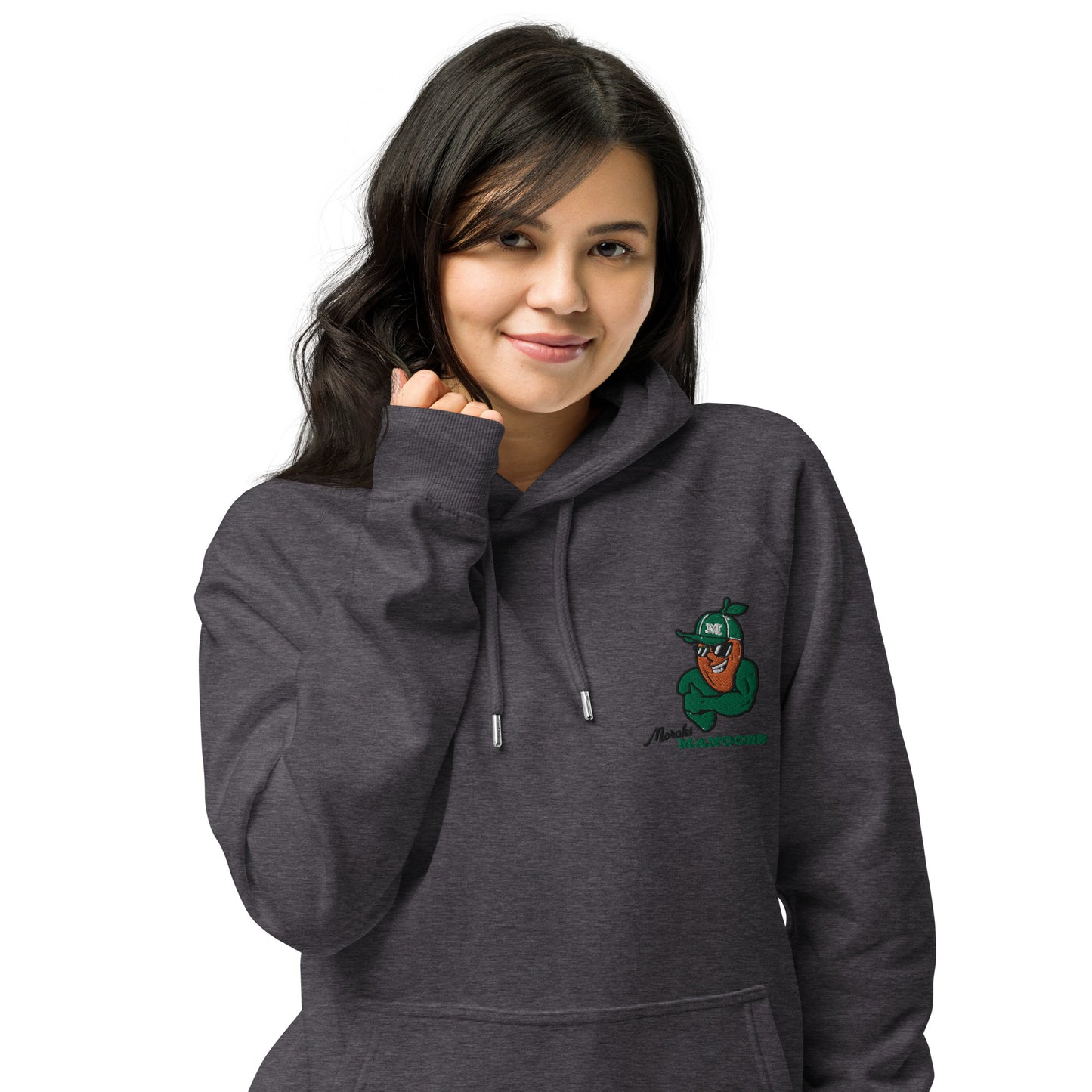 Women's eco raglan hoodie