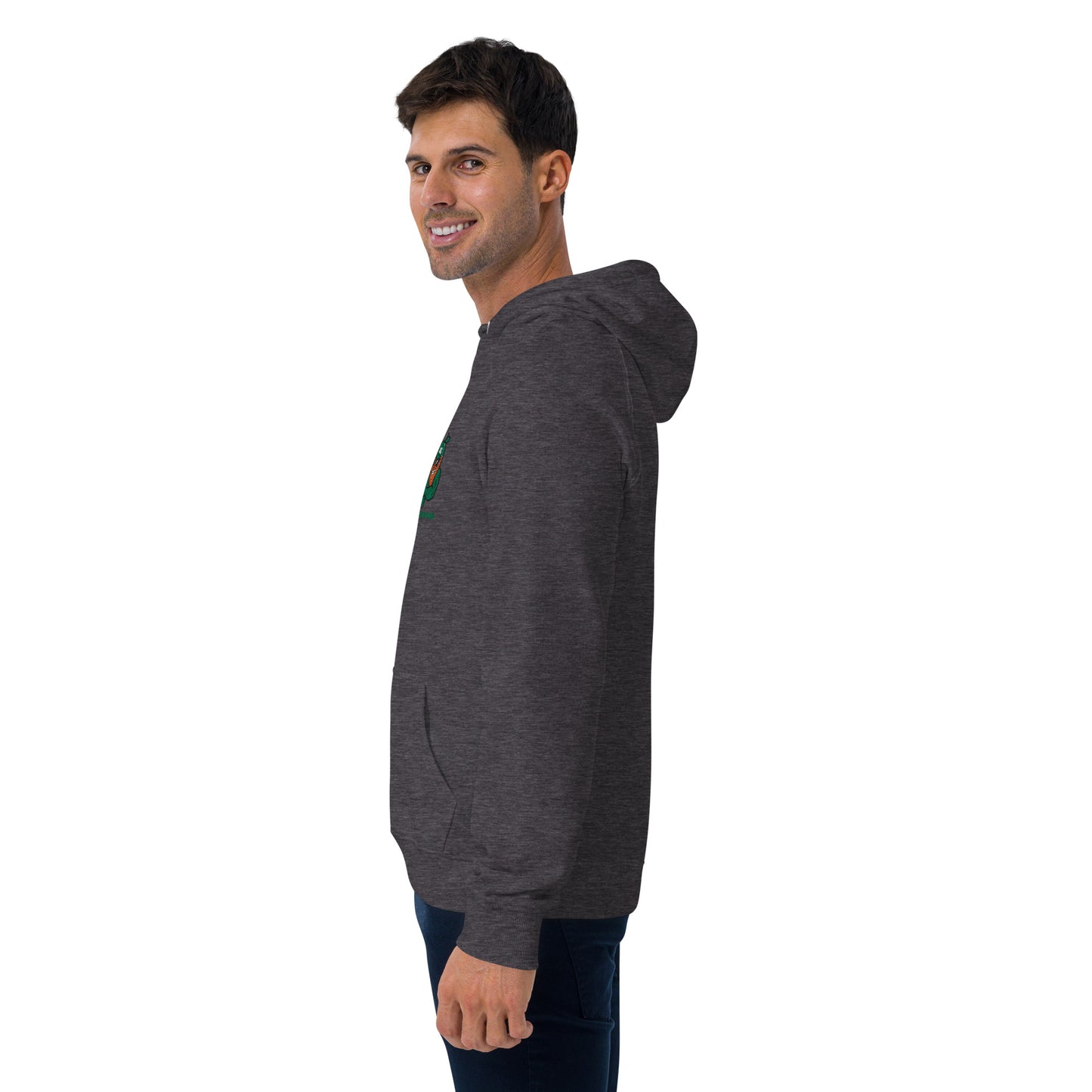 Men's eco raglan hoodie: Morales Mangoes