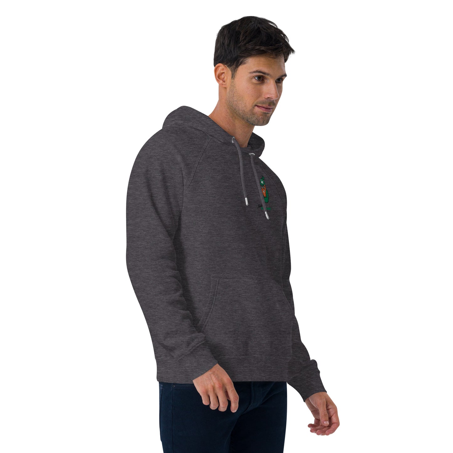 Men's eco raglan hoodie: Morales Mangoes