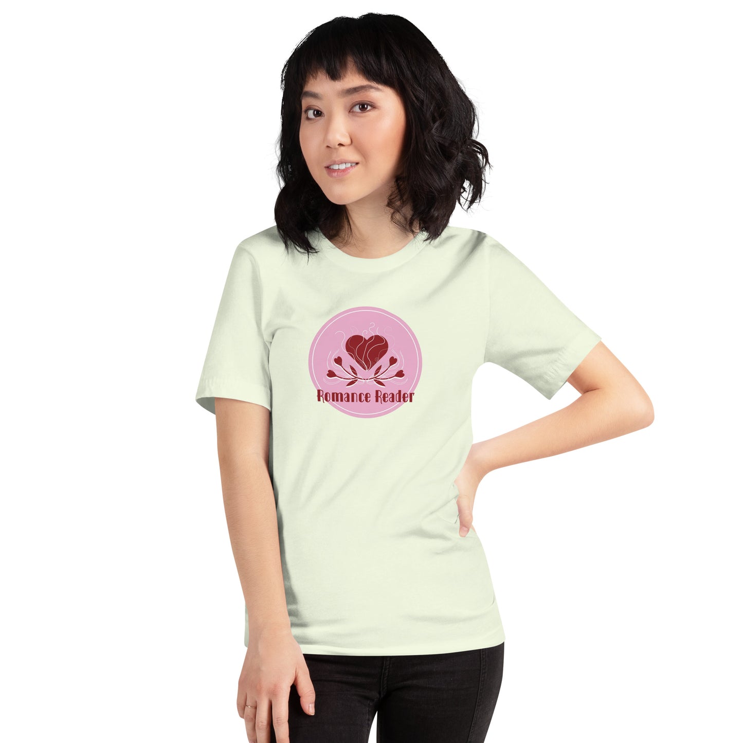 Unisex t-shirt: Romance Reader