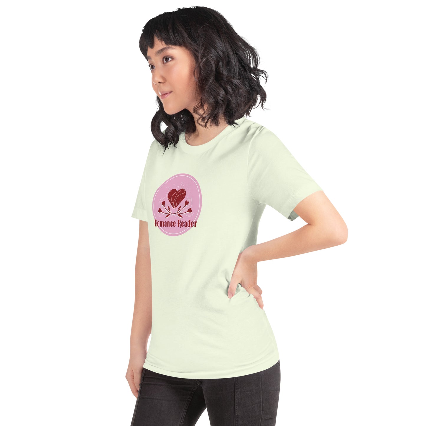 Unisex t-shirt: Romance Reader