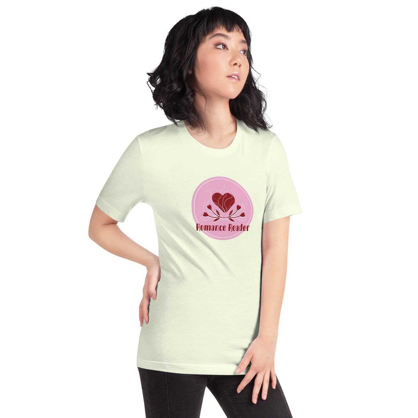 Unisex t-shirt: Romance Reader