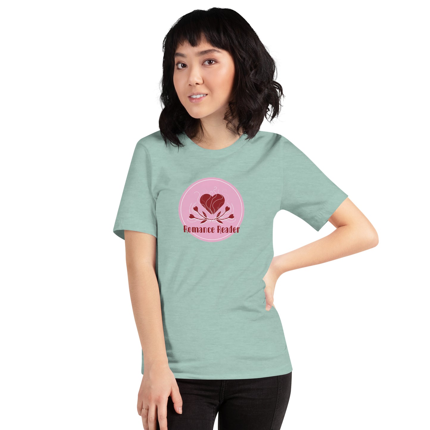 Unisex t-shirt: Romance Reader