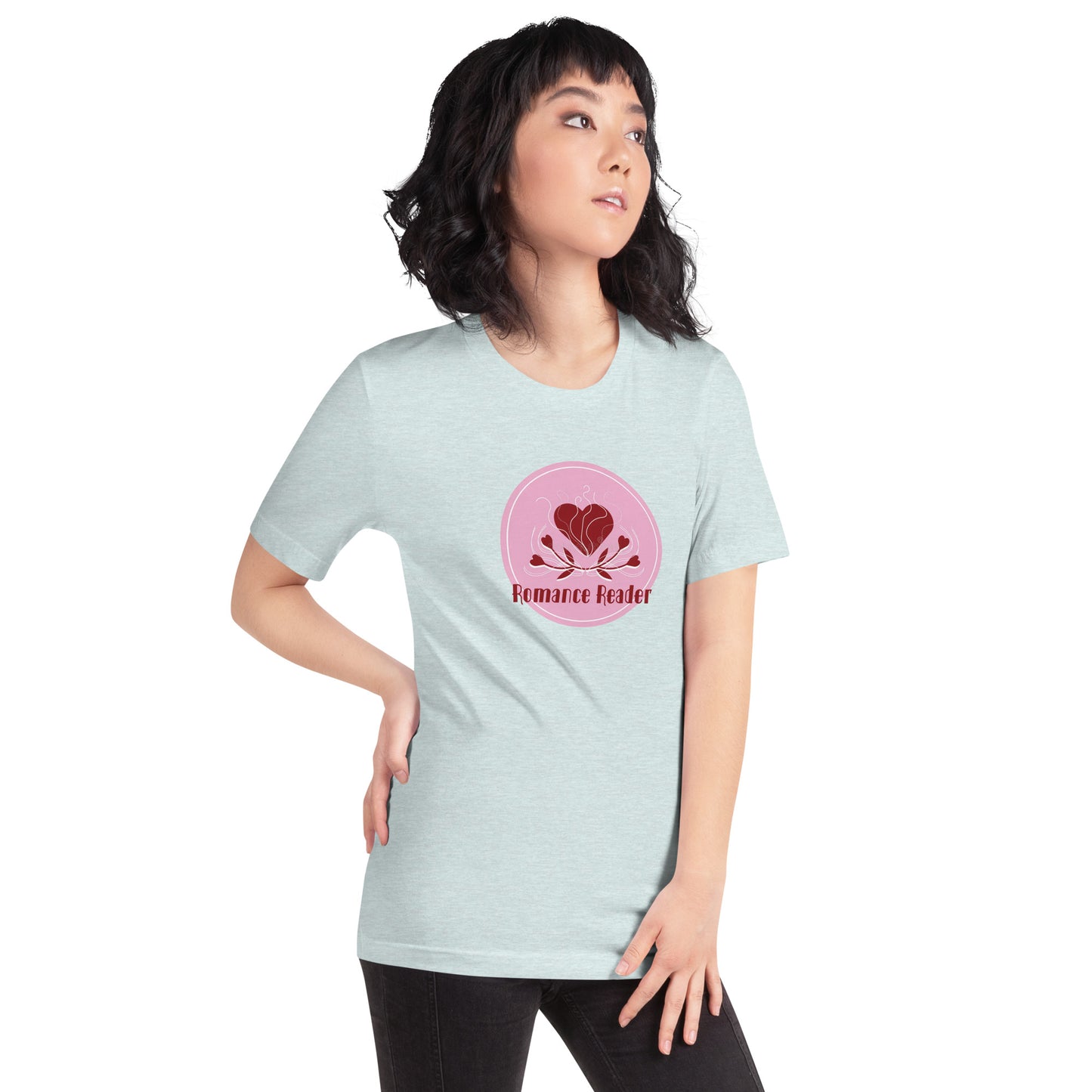 Unisex t-shirt: Romance Reader