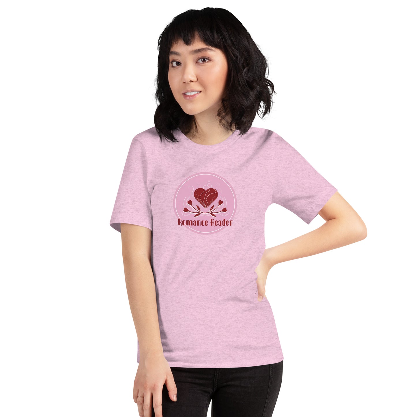 Unisex t-shirt: Romance Reader