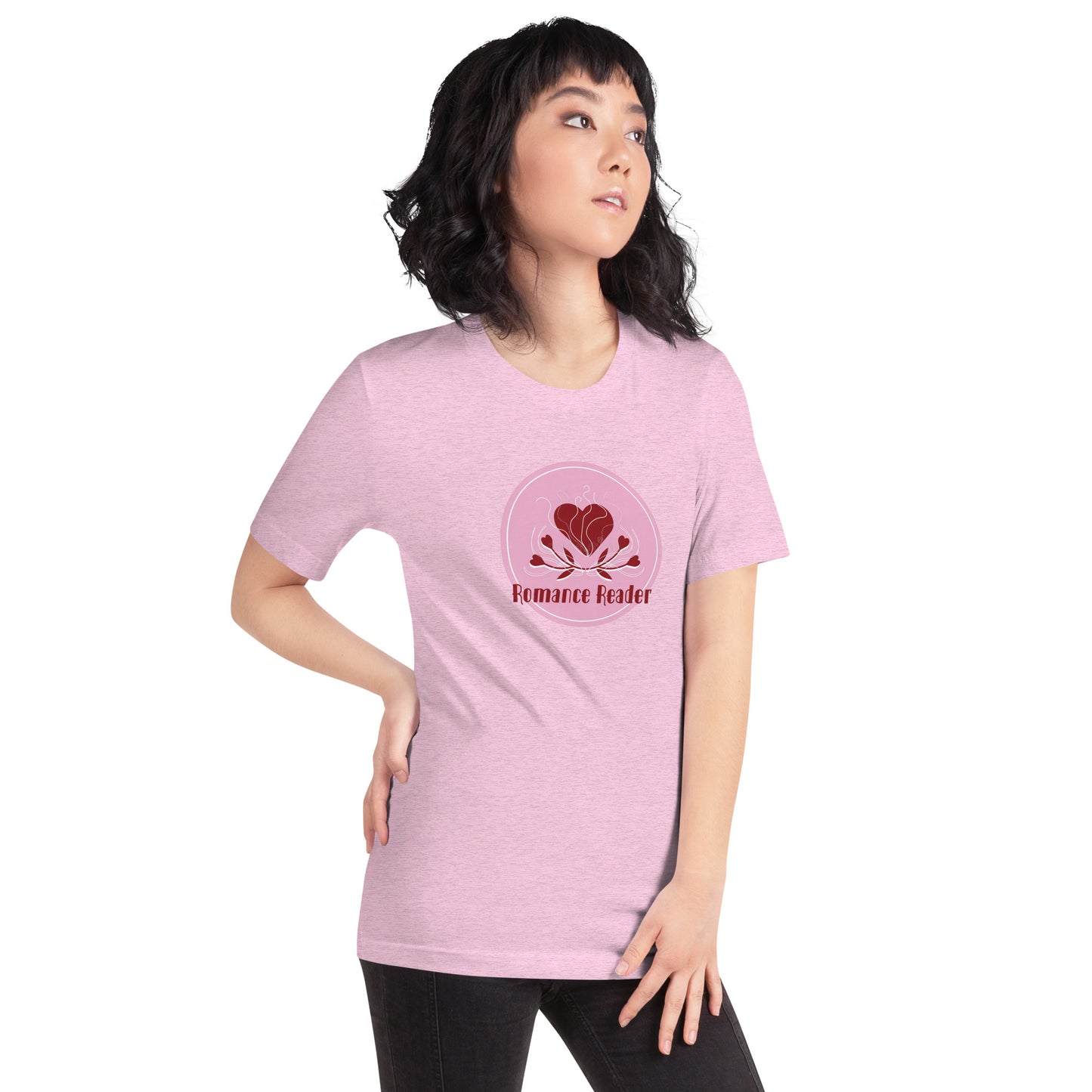 Unisex t-shirt: Romance Reader