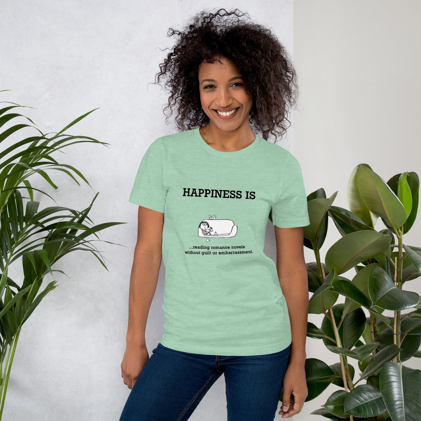 Unisex t-shirt: Happiness Is . . .