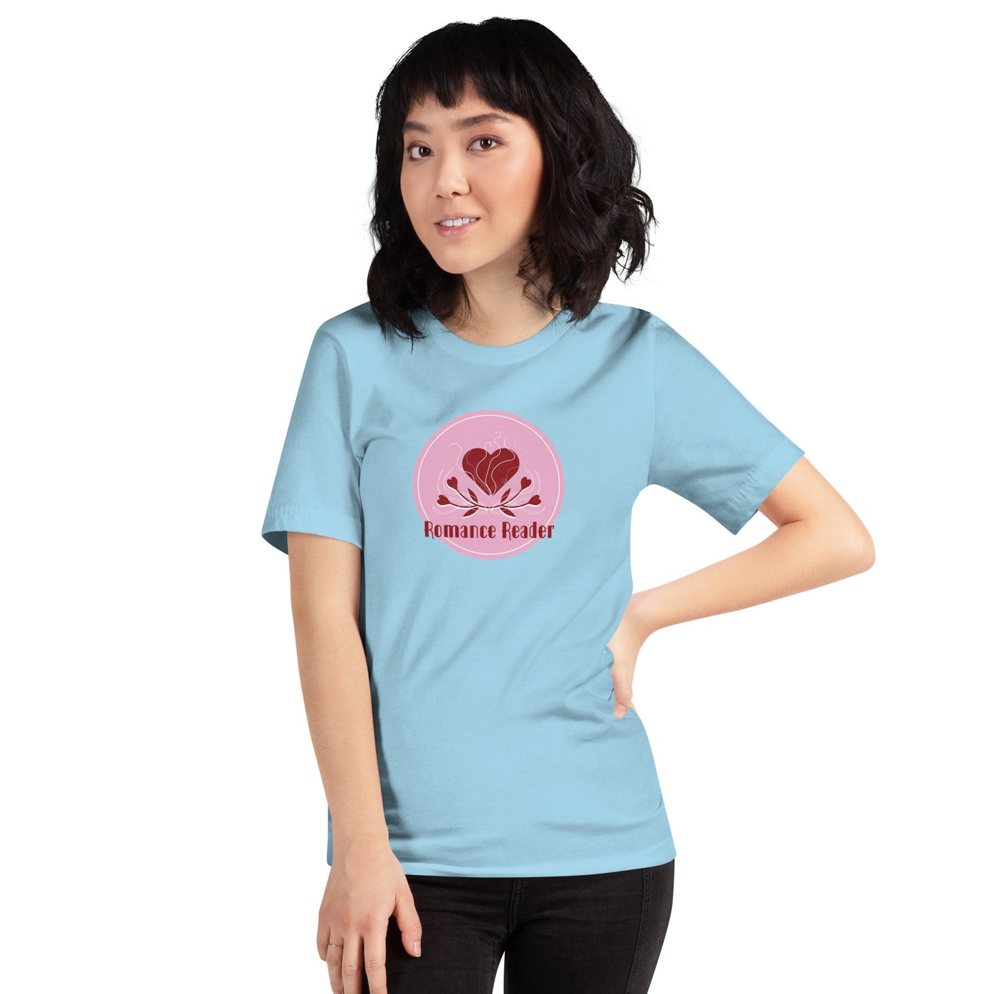 Unisex t-shirt: Romance Reader