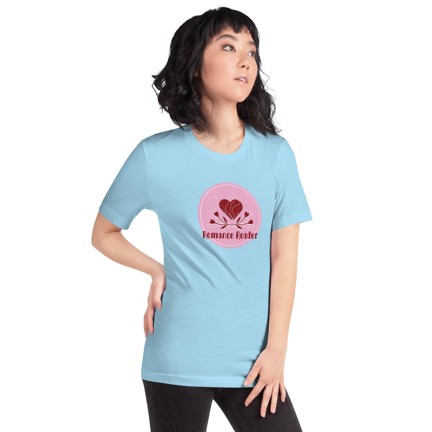 Unisex t-shirt: Romance Reader