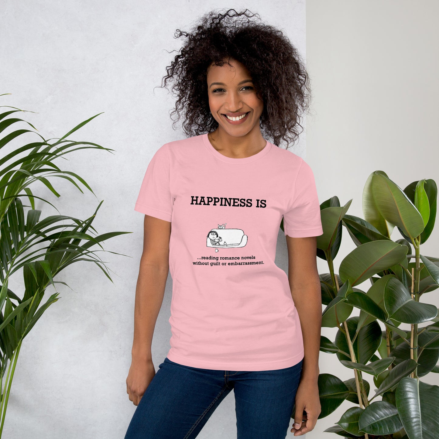 Unisex t-shirt: Happiness Is . . .