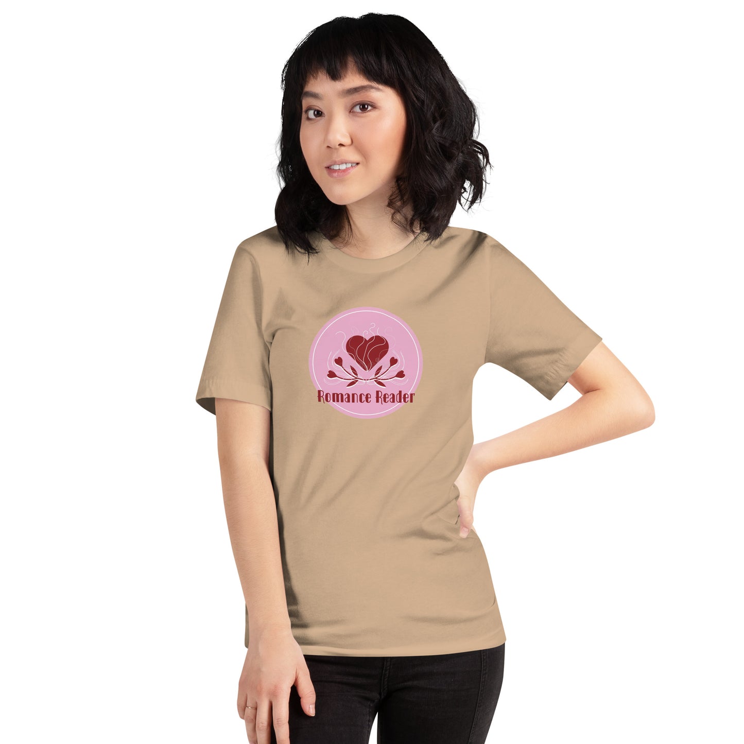 Unisex t-shirt: Romance Reader