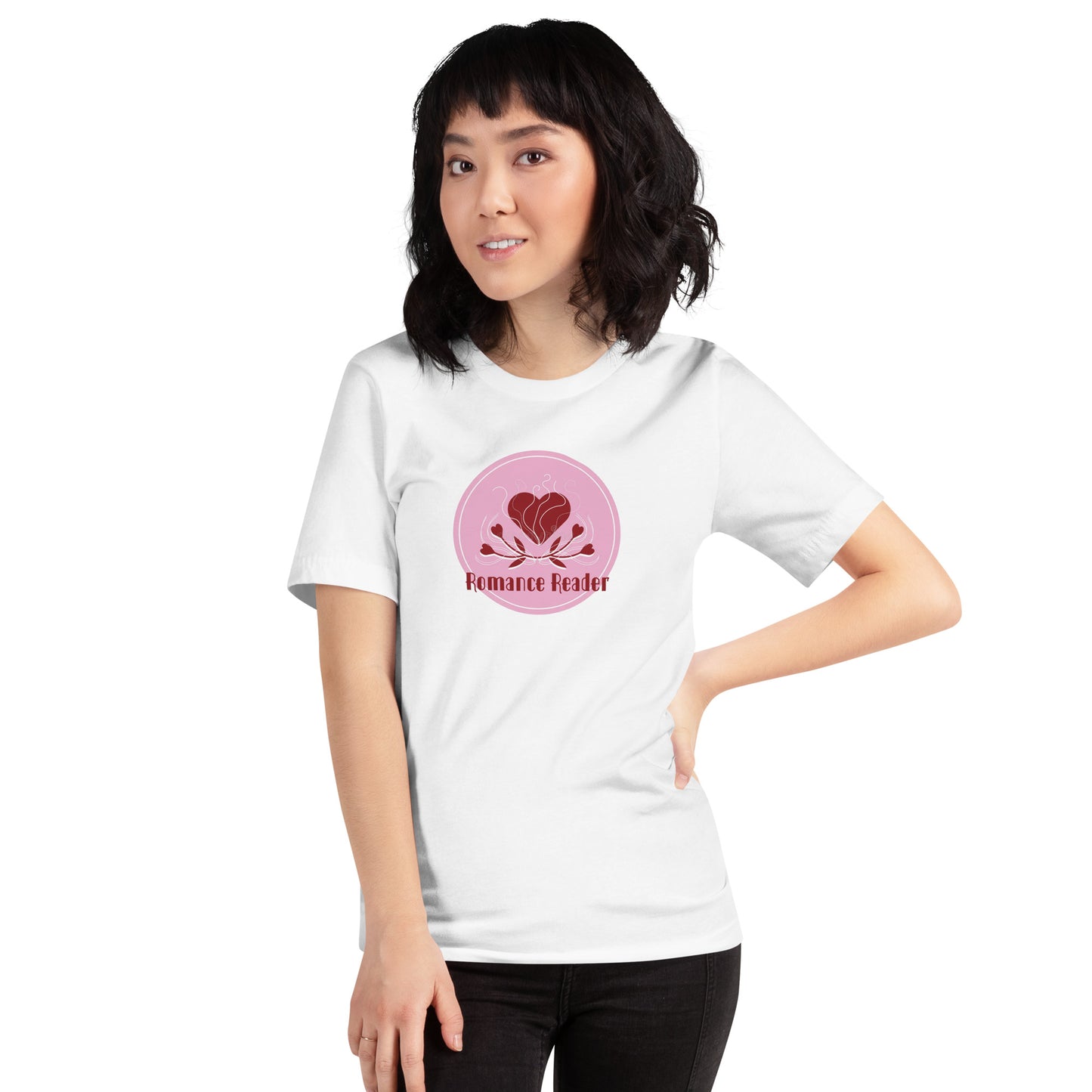 Unisex t-shirt: Romance Reader