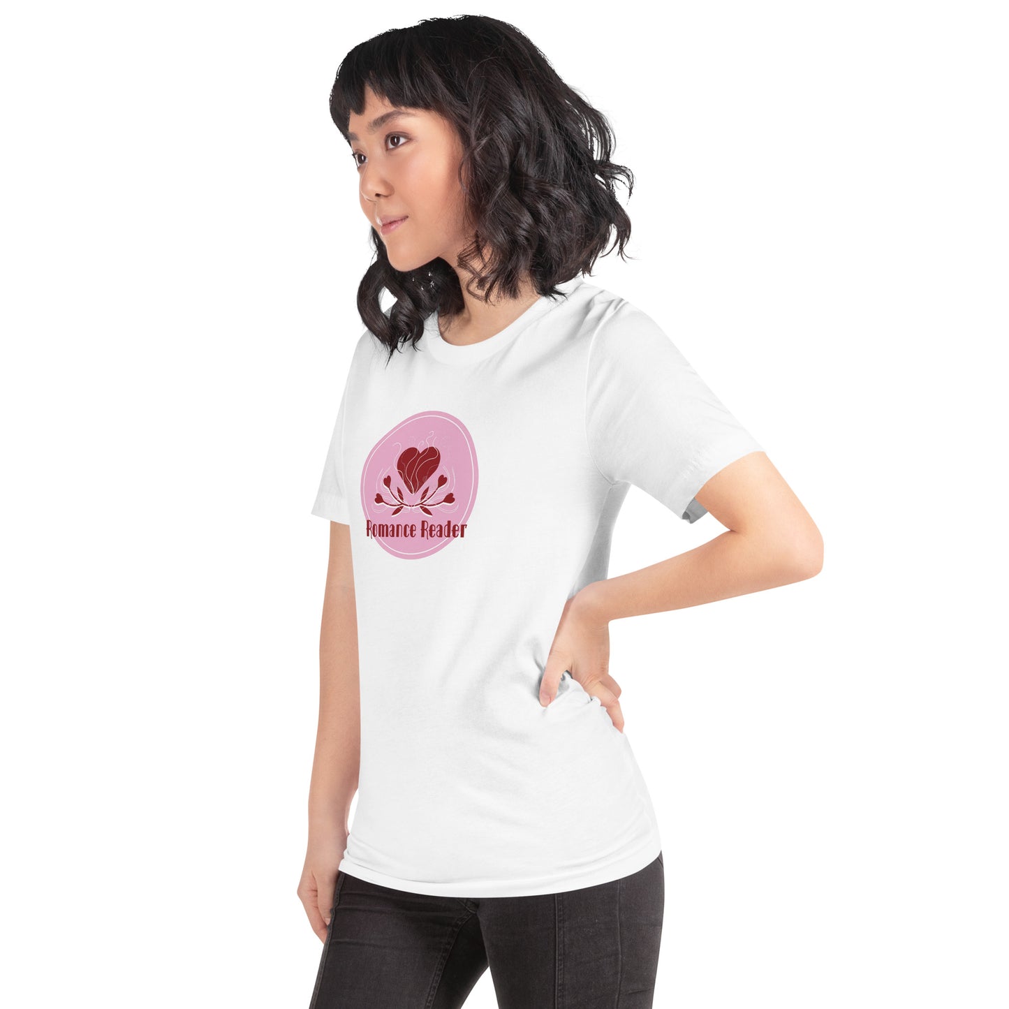 Unisex t-shirt: Romance Reader