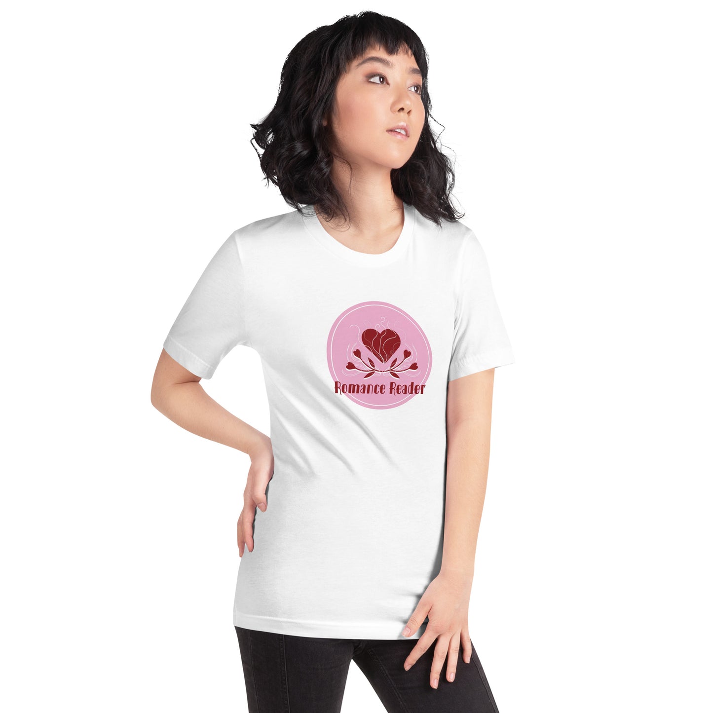 Unisex t-shirt: Romance Reader