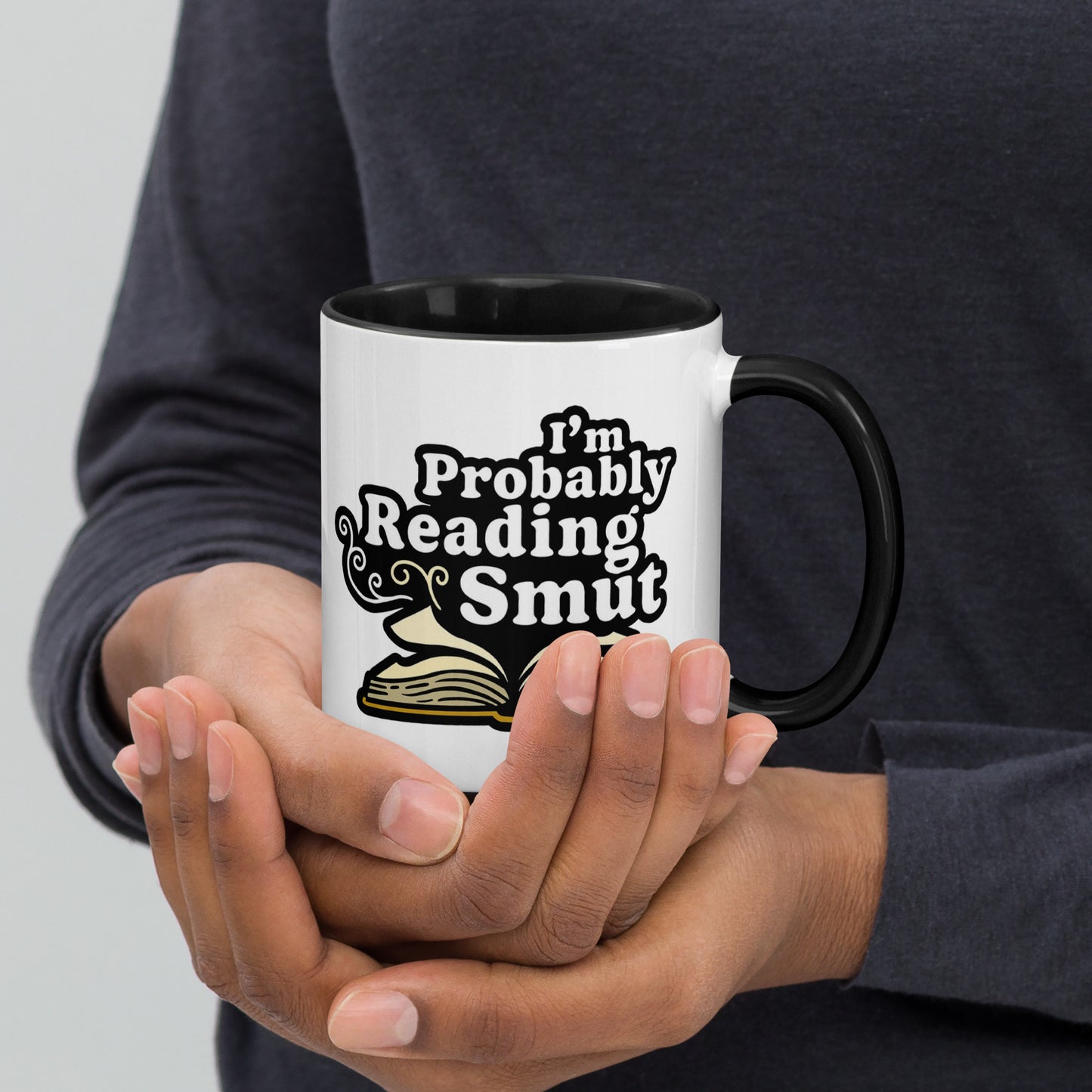 Mug with Color Inside: I'm Probably Reading Smut