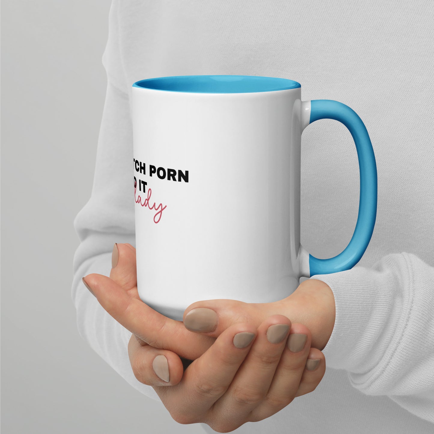 Mug with Color Inside: Like a Lady