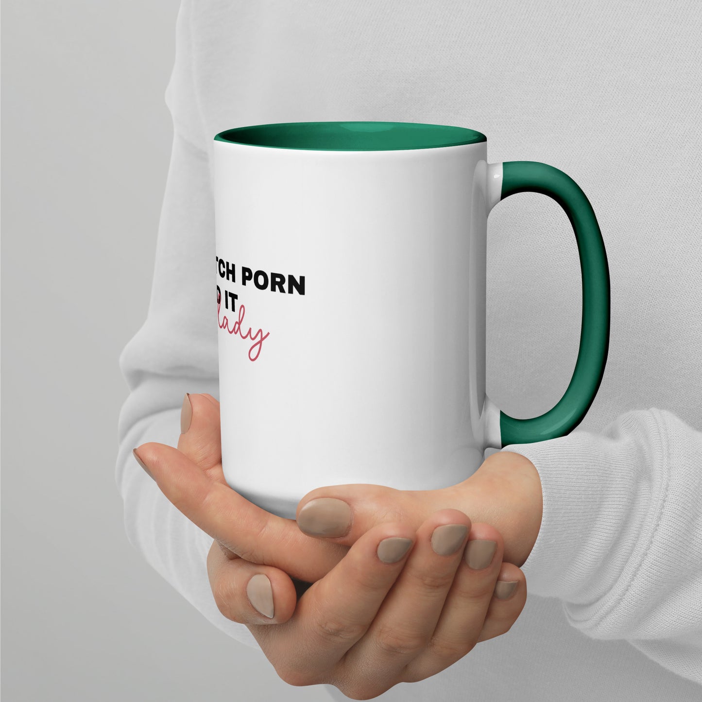 Mug with Color Inside: Like a Lady