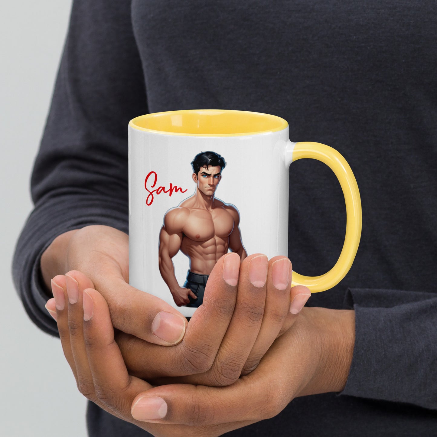 Mug with Color Inside: The Sam